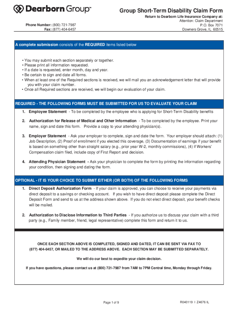Fillable Online DearbornLifeInsuranceGuidetoClaims.pdf UPCAP
