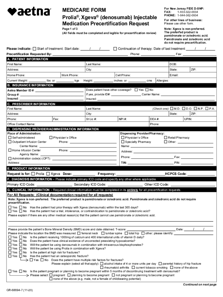 Fillable Online Prior Authorization Form / Independence Blue