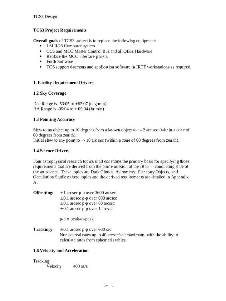 System Specification University of Hawaii irtfweb ifa hawaii Doc