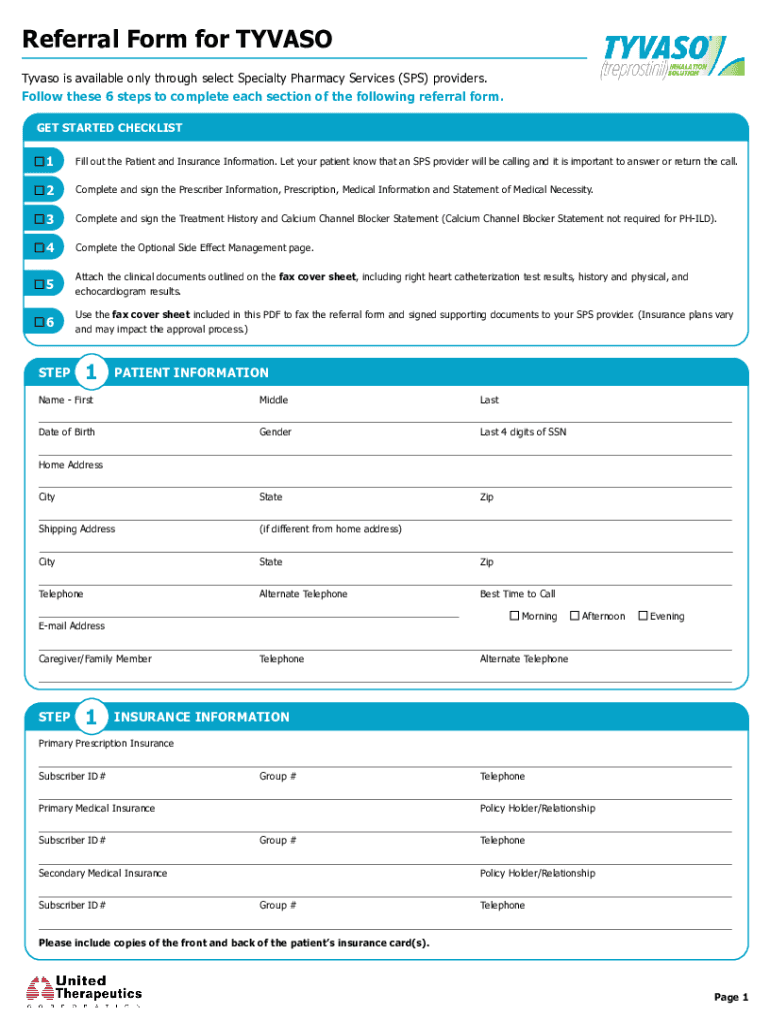 Fillable Online Referral Form for Accredo Fax Email Print pdfFiller