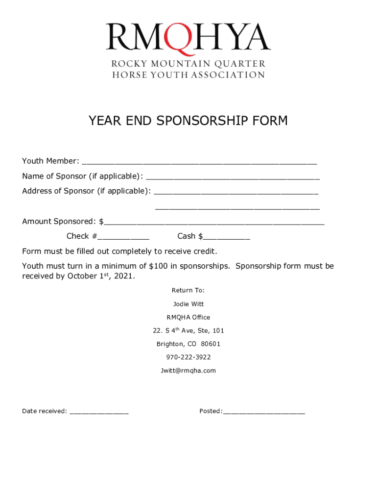 Fillable Online Clio Youth Baseball & Softball Sponsorship Form Ngin