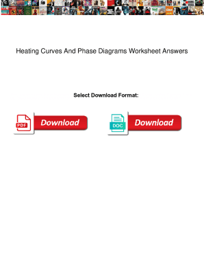 Fillable Online Heating Curves And Phase Diagrams Worksheet Answers