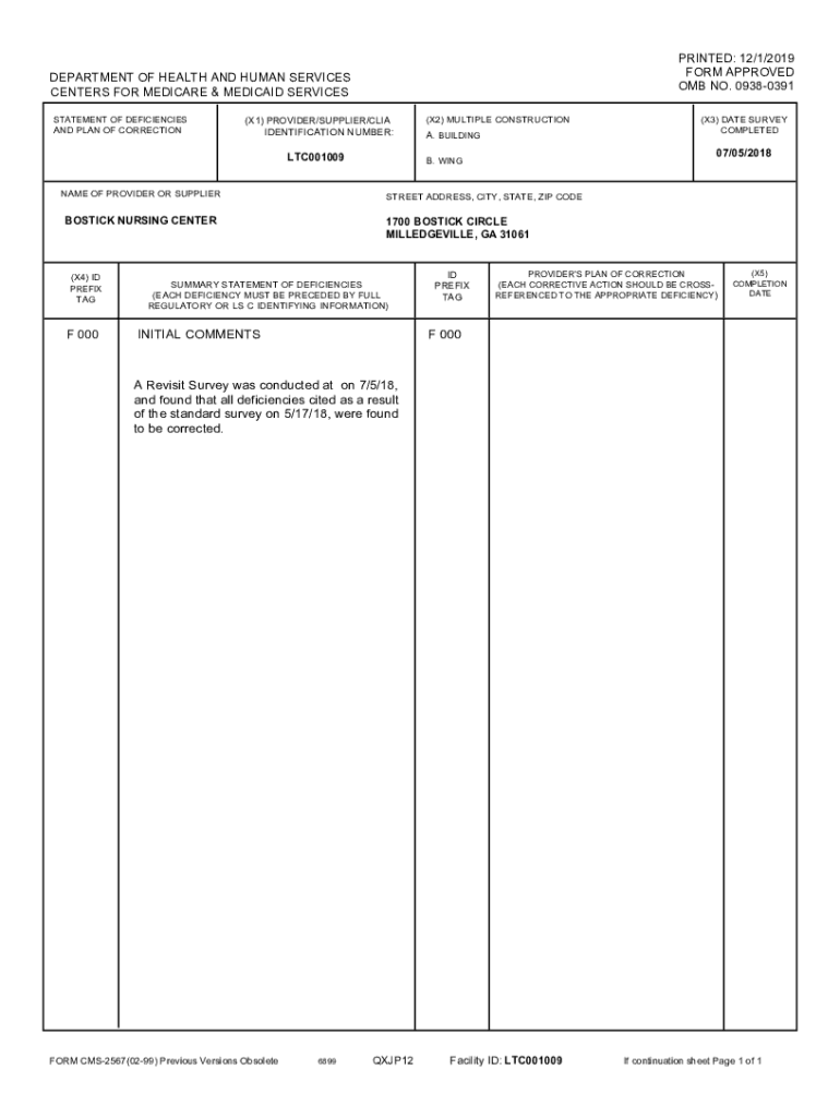 Fillable Online weblink dch BOSTICK NURSING CENTER Fax Email