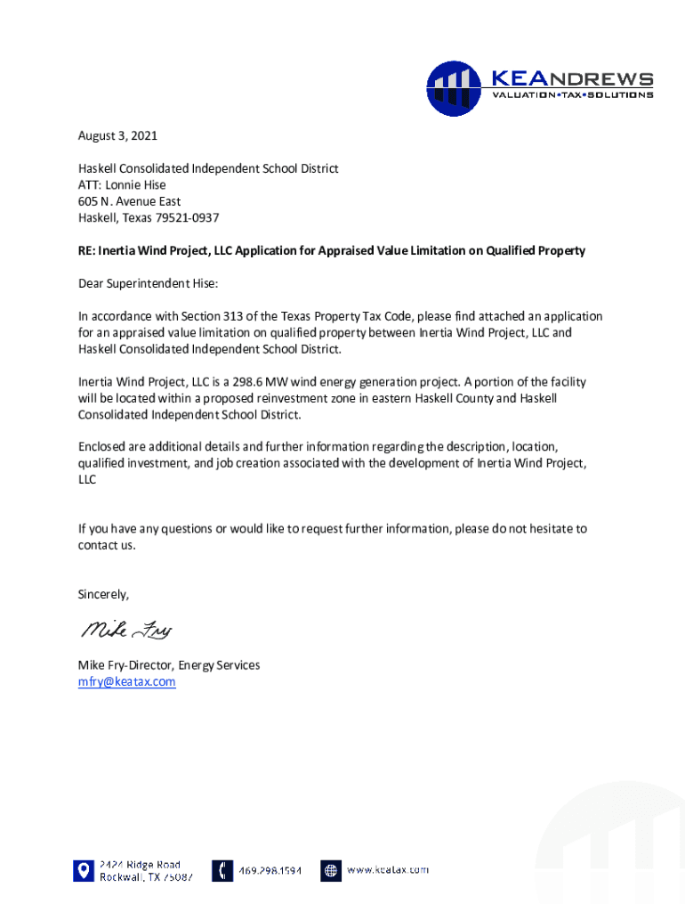Fillable Online 50296A Application for Appraised Value Limitation on