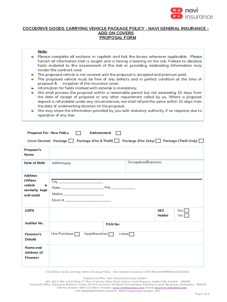 Fillable Online Farmer's Package Policy Universal Sompo General