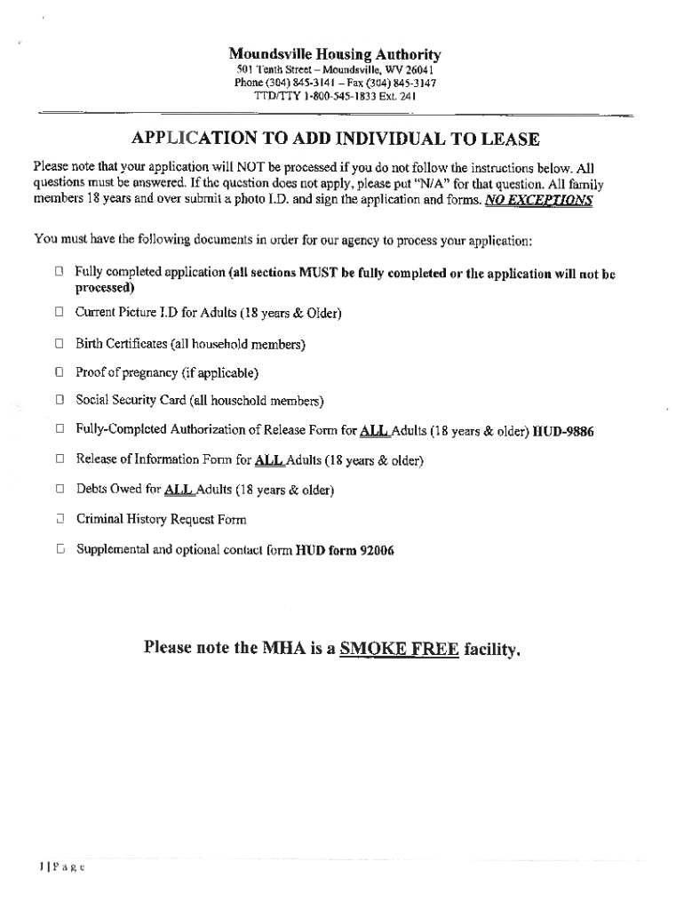 Fillable Online Get the free Housing Authority of The City of