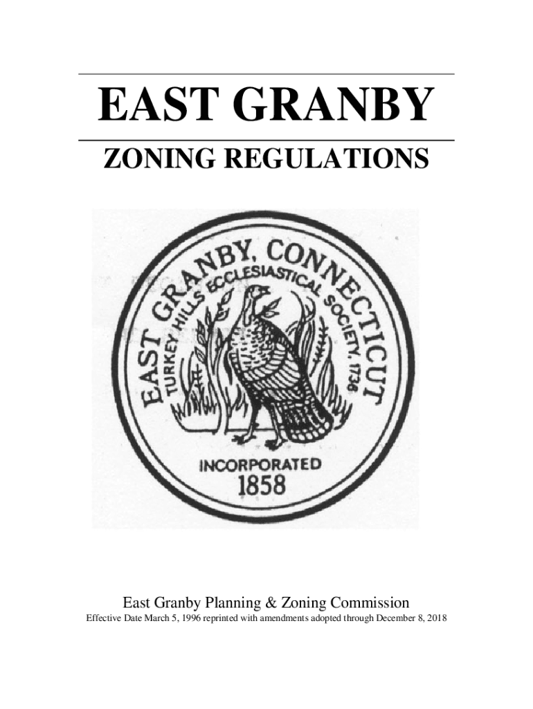 Fillable Online Fillable Online eastgranbyct EAST GRANBY ZONING Fax