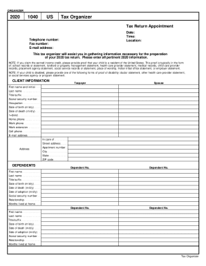 Fillable Online Printable 1040 Tax Form For 2020 Excel Fax Email Print