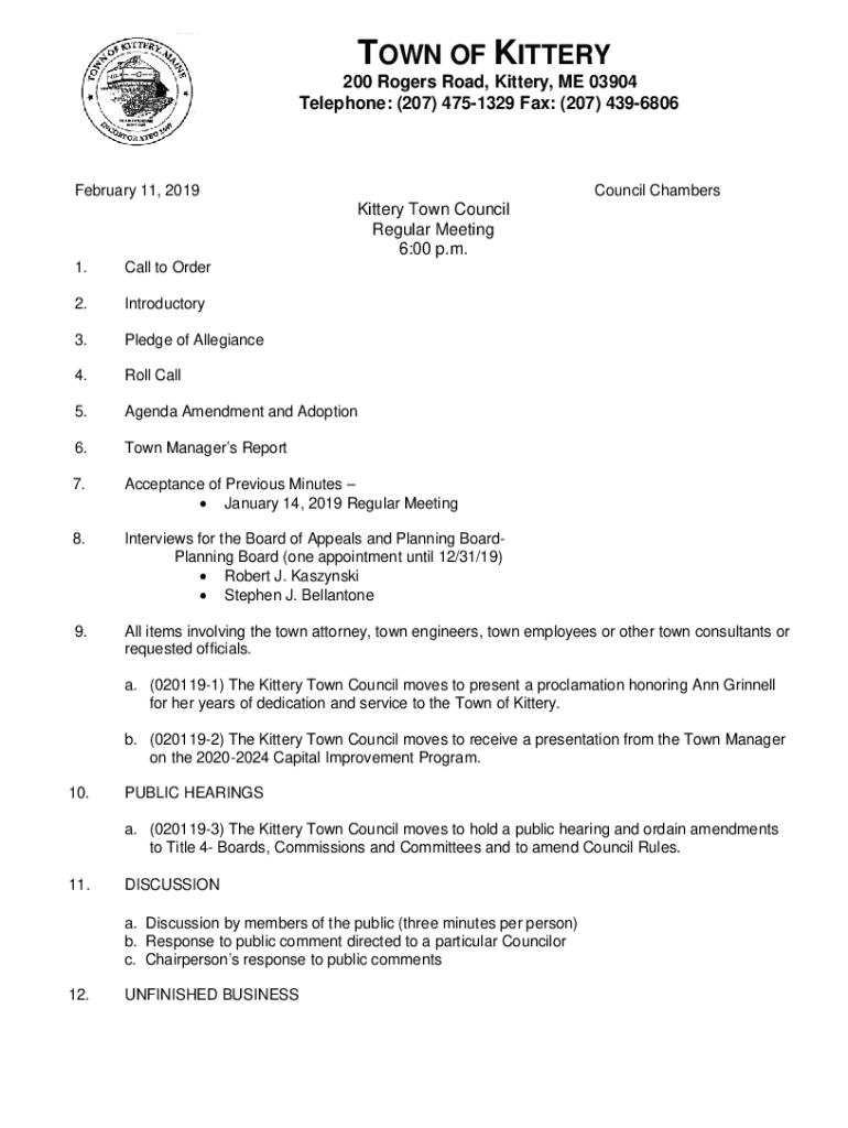 Fillable Online www.kitteryme.govsitesgTOWN OF KITTERY 200 Rogers Road, Kittery, ME 03904