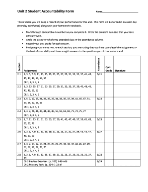 Accountability Log Template - Fill and Sign Printable Template Online