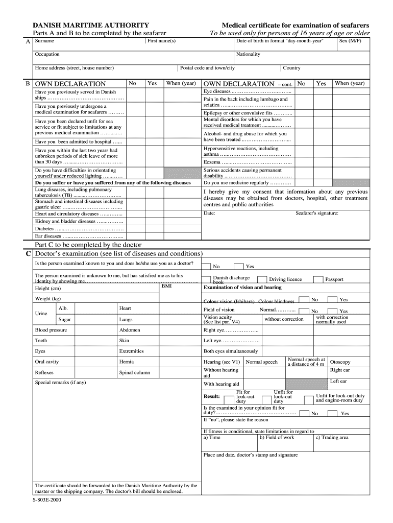 Liberia medical certificate for seaman Fill out & sign online DocHub
