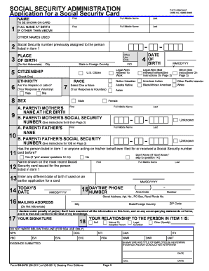 Form Ss-5-fs Templates - Fillable & Printable Samples for PDF, Word