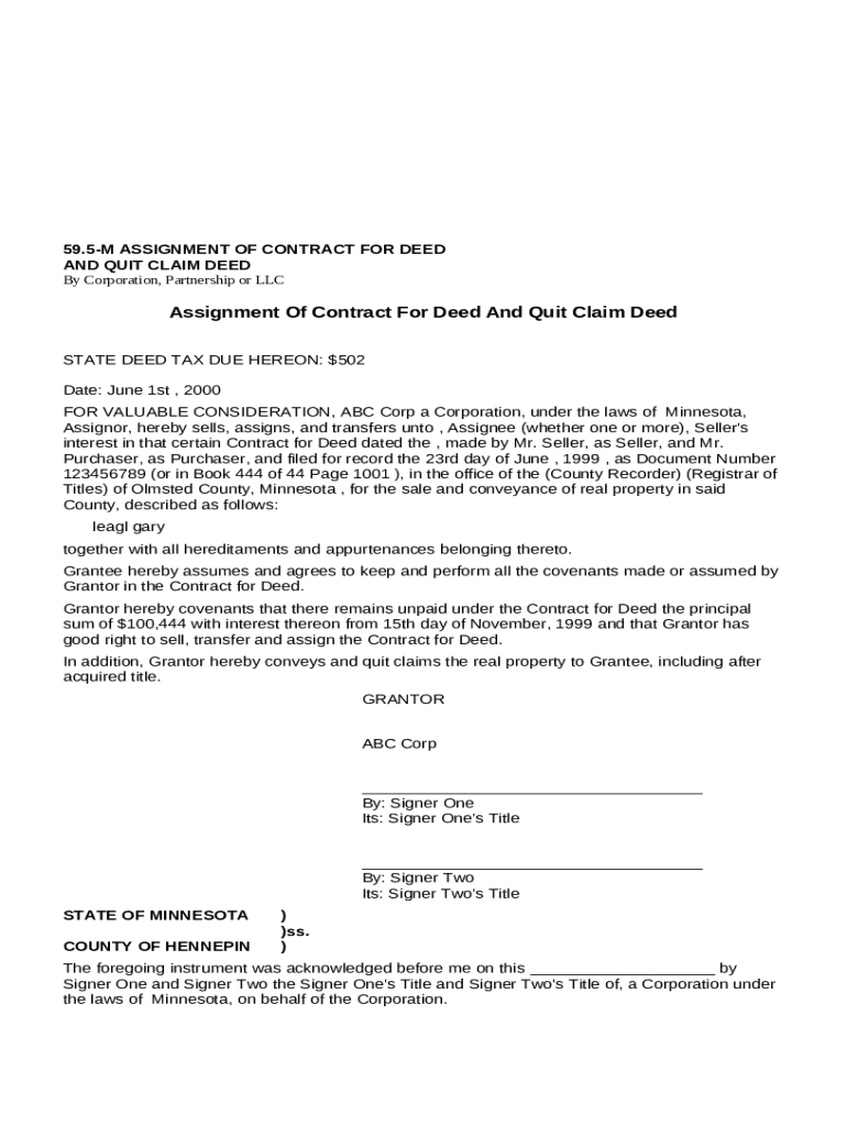 Deed Elements and Recording Requirements in IllinoisMichigan