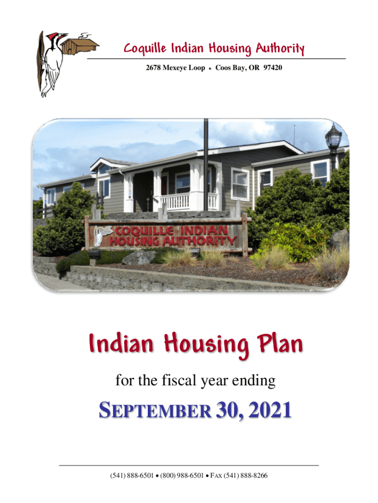 Fillable Online Fillable Online Coquille Indian Housing