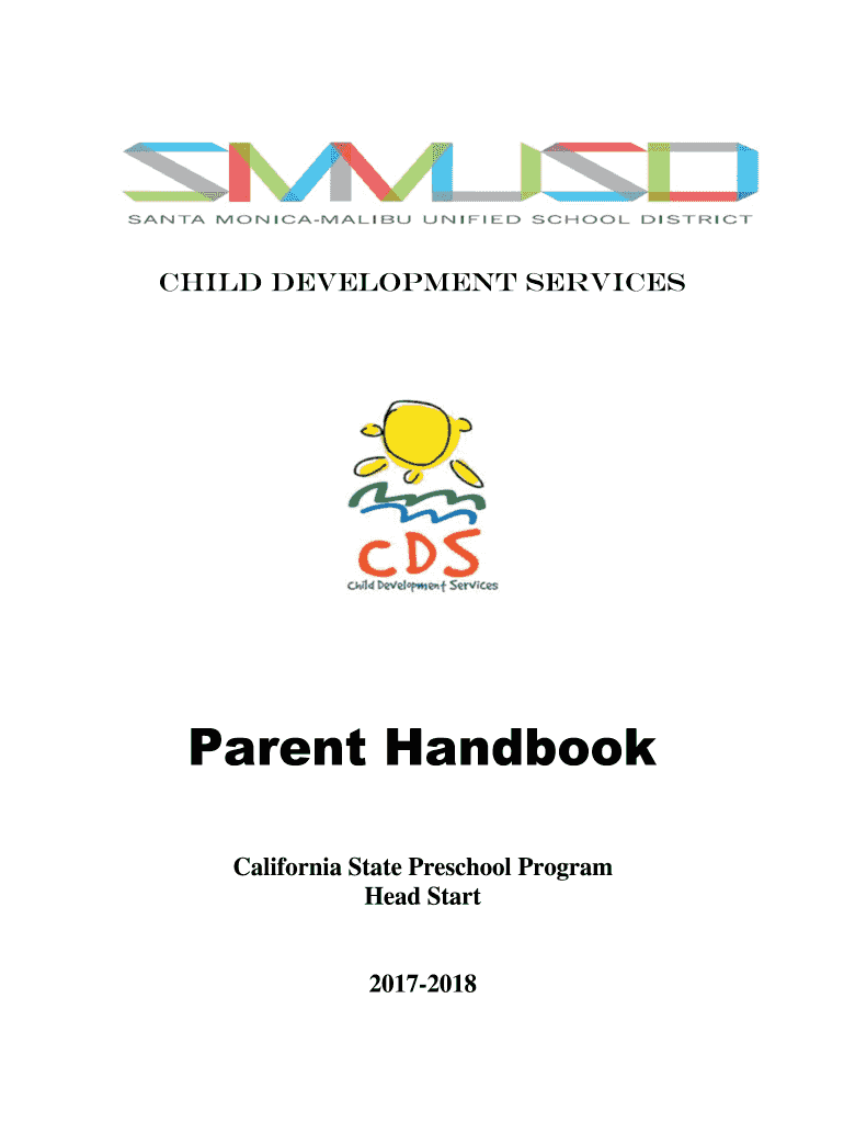 Fillable Online California State Preschool Program Fax Email Print