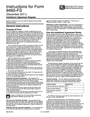 28 Printable Form 9465 Templates - Fillable Samples in PDF, Word to