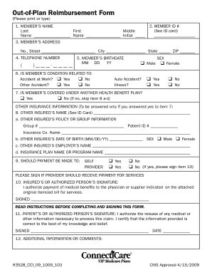 medicare cms 1490s claim form