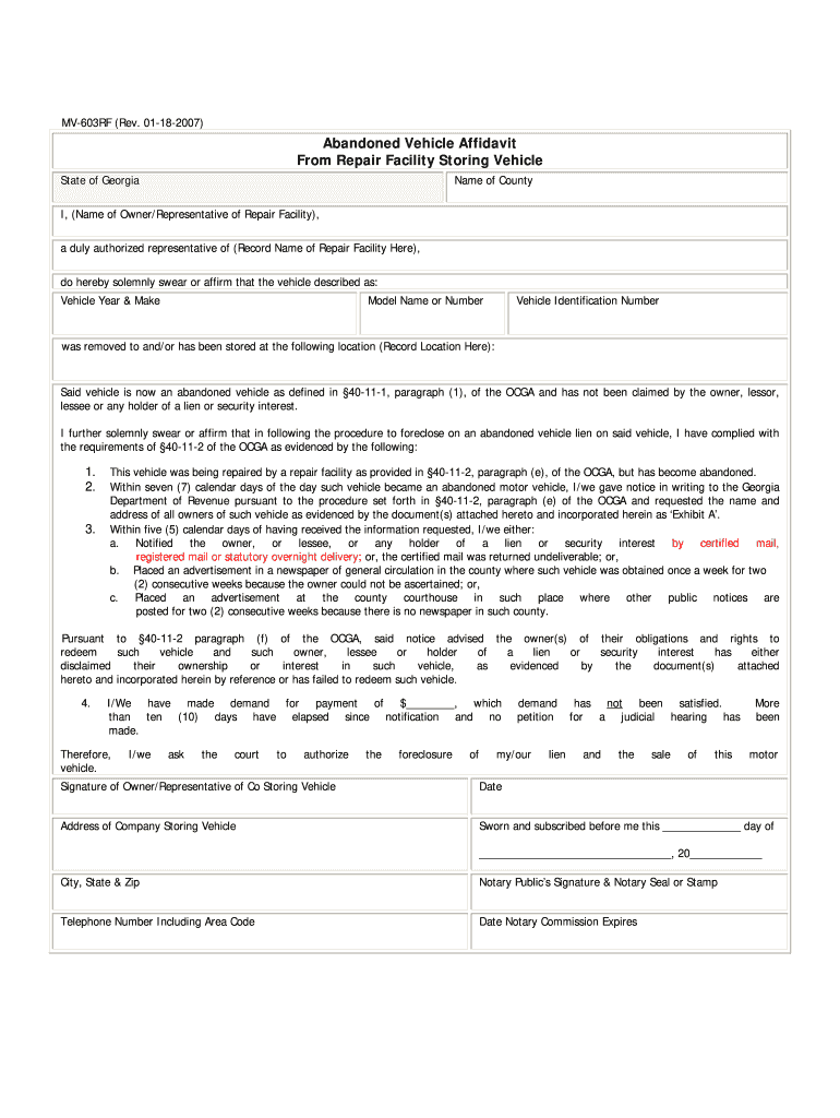 car Fill out & sign online DocHub