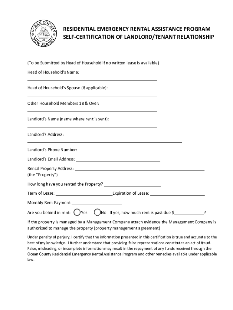 Fillable Online Emergency Rental Assistance Program (ERAP)Human Services COVID Rental Assistance