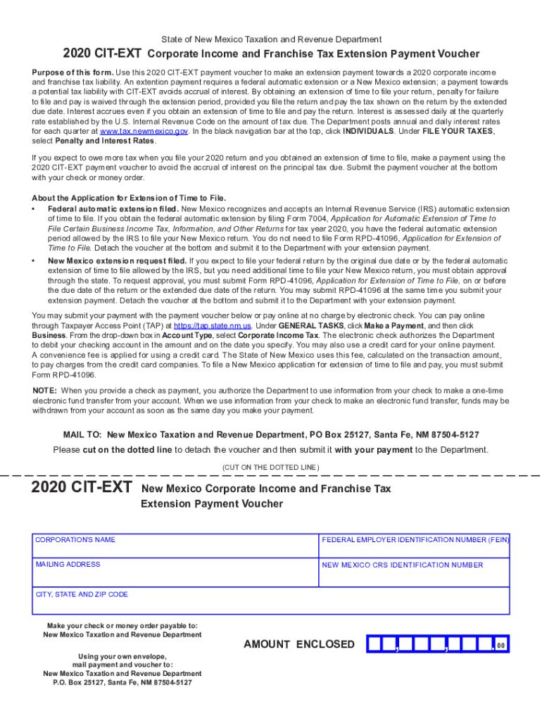 Fillable Online Overview Taxation and Revenue New MexicoOverview