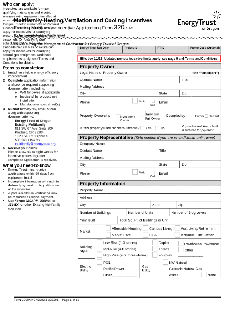 Multifamily HVAC Incentives with Bonus Energy Trust of Doc
