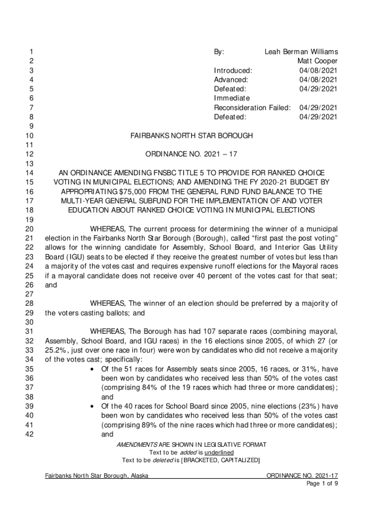 Fillable Online FAIRBANKS NORTH STAR BOROUGH fnsb.gov Fax Email Print