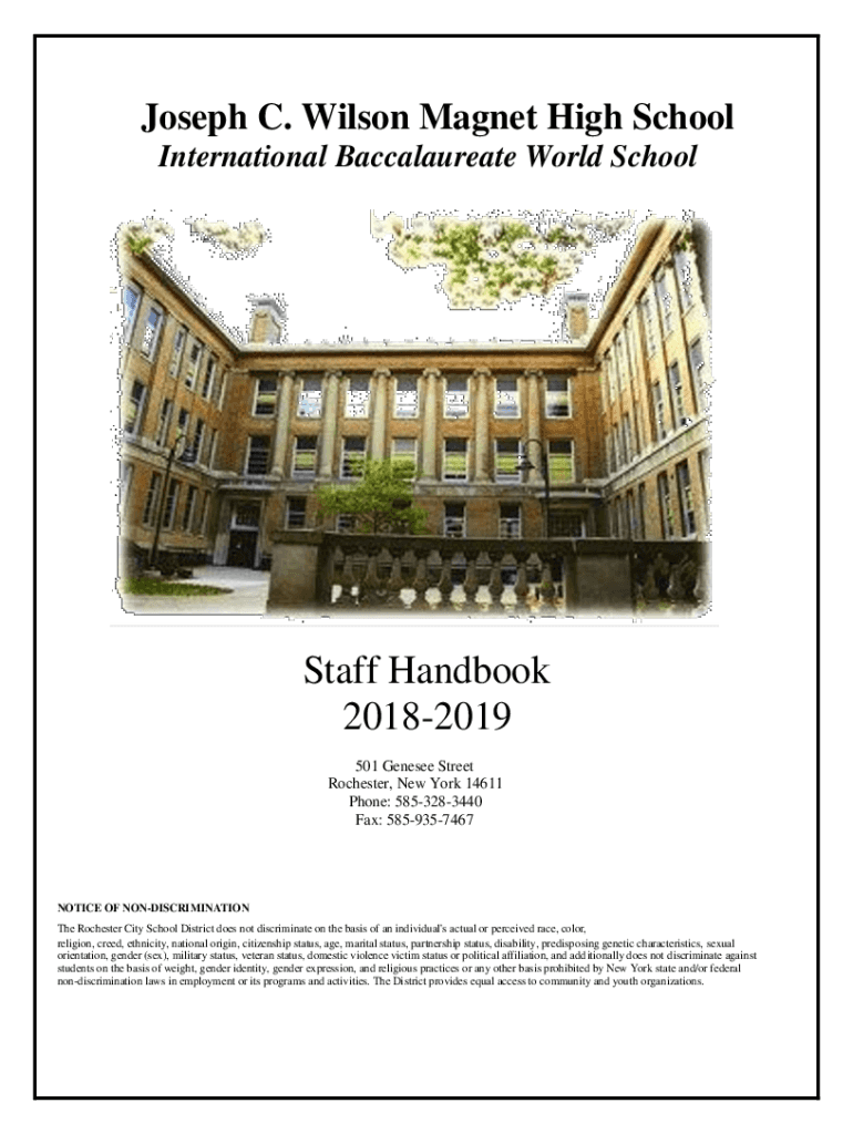 Fillable Online C. Wilson High