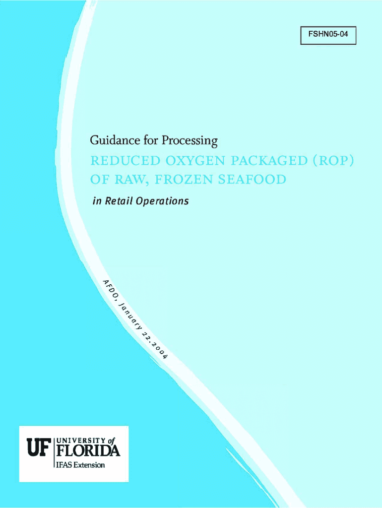 Fillable Online dphhs mt Reduced Oxygen Packaging Guidance for Food