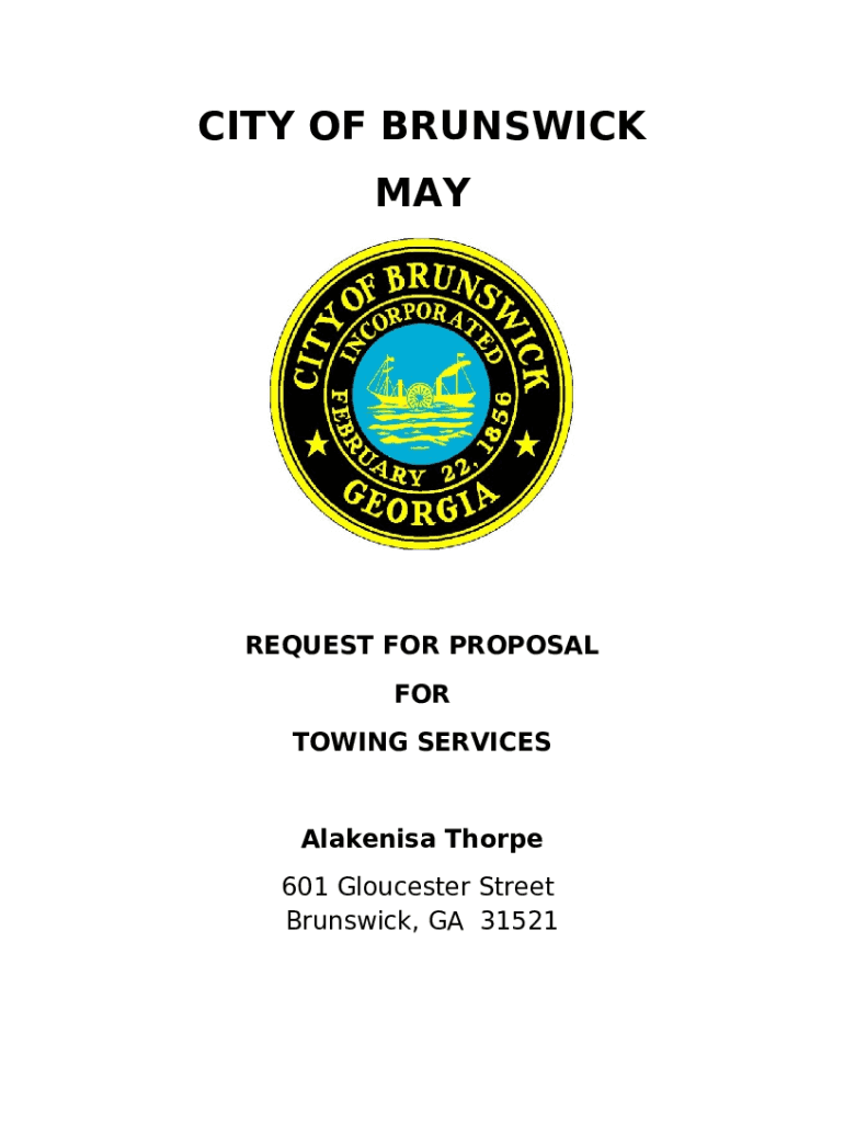 City of Brunswick FY 2022 Proposed BudgetBrunswick, GA Doc Template