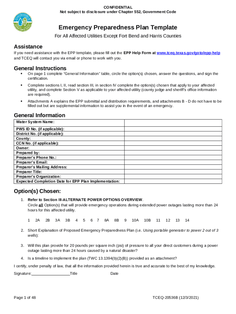 www.tceq.texas.gov20536bsb3eppEPP Template Statewide Doc Template