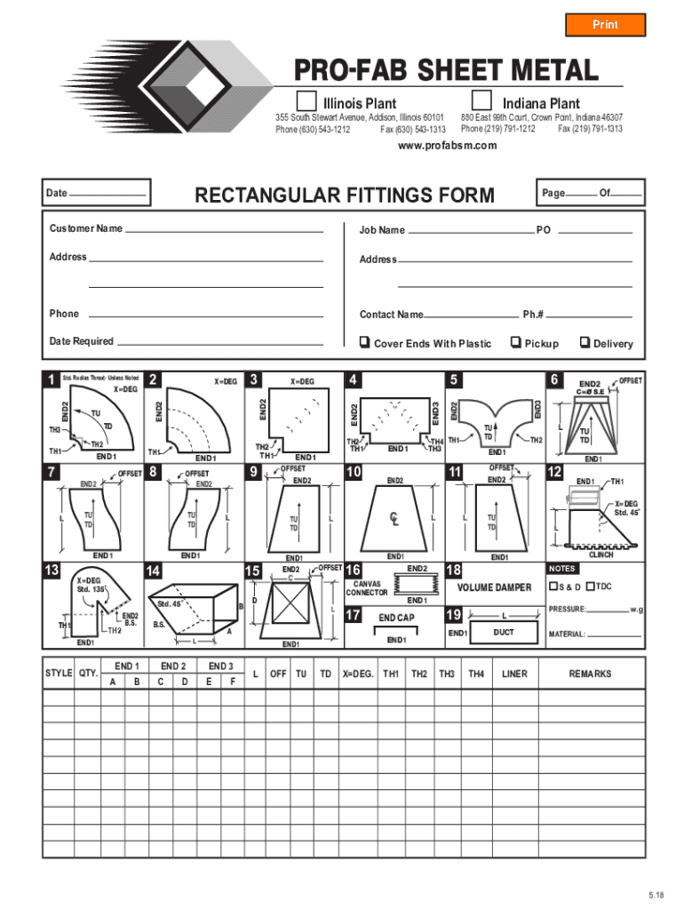 Rectangular fittings form Fill out & sign online DocHub