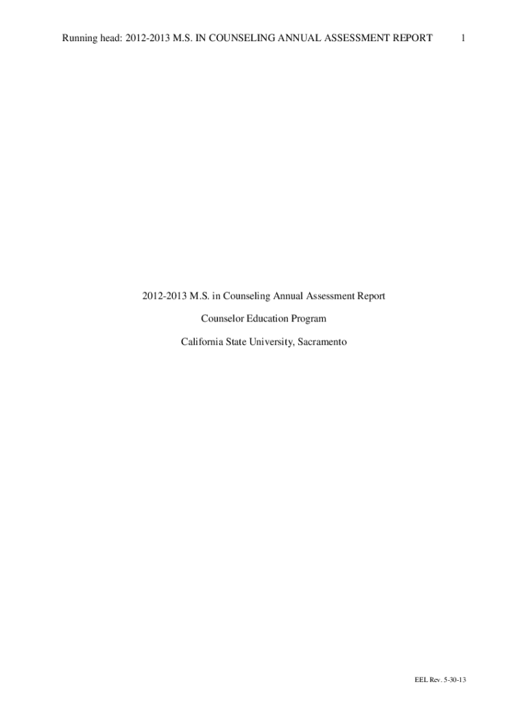 Fillable Online Department of Counselor Education M.S.Ed. in Counseling