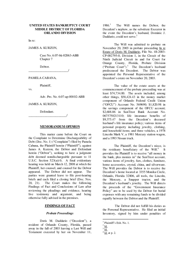 Fillable Online pacer flmb uscourts pacer.flmb.uscourts.gov fwxflmb