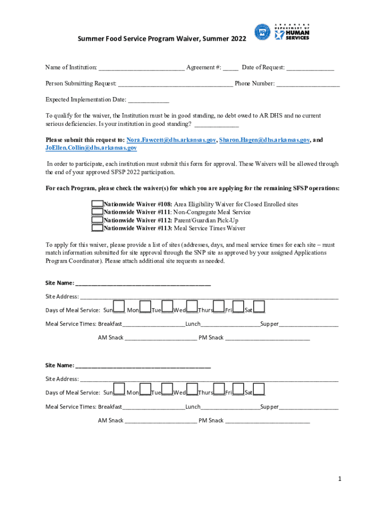 Fillable Online dhs arkansas www.cde.state.co