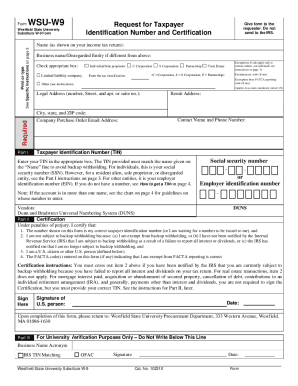 Fillable Online Form W-9 (Rev. October 2018) - IRS tax formsForm W-9