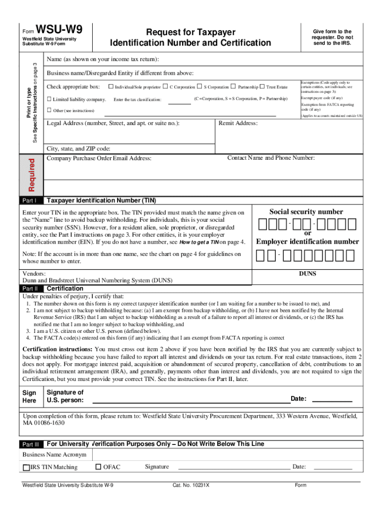Fillable Online Form W-9 (Rev. October 2018) - IRS tax formsForm W-9