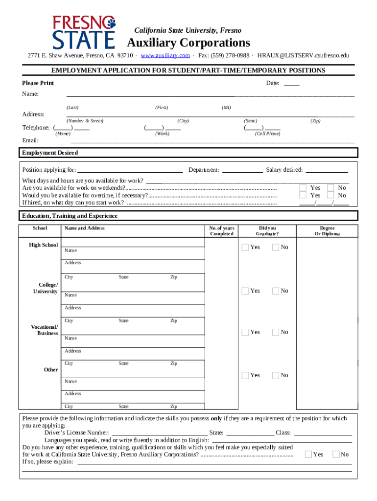 State University, Fresno