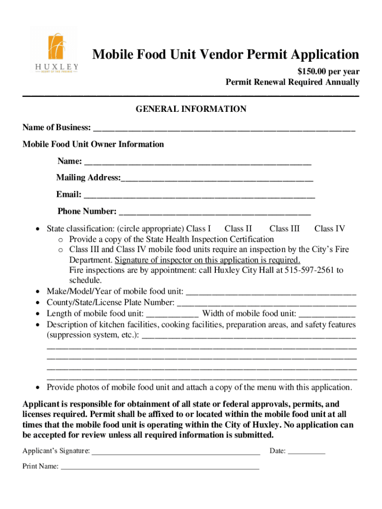 Fillable Online alpha.austin.govmobilefoodvendorpermitguideMobile