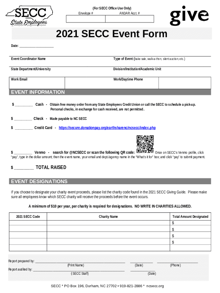 DONOR INATION North Carolina State Employees Combined Campaign Doc