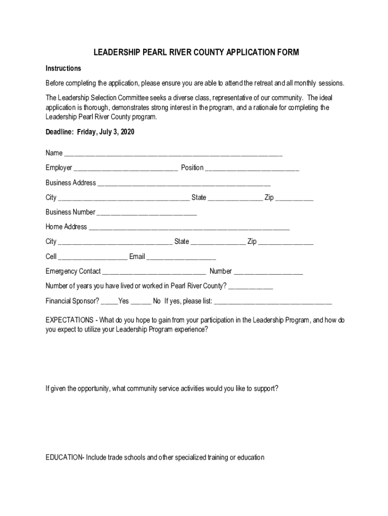 Fillable Online wpcontent uploadsLEADERSHIP