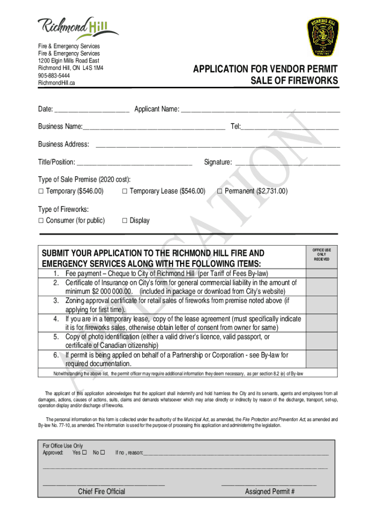 Fillable Online Fillable Online Application for open air burning permit