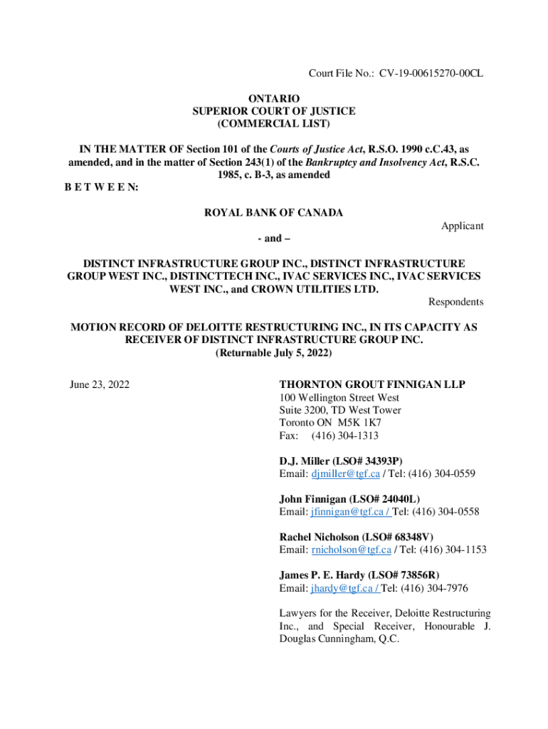 Fillable Online SUPERIOR COURT