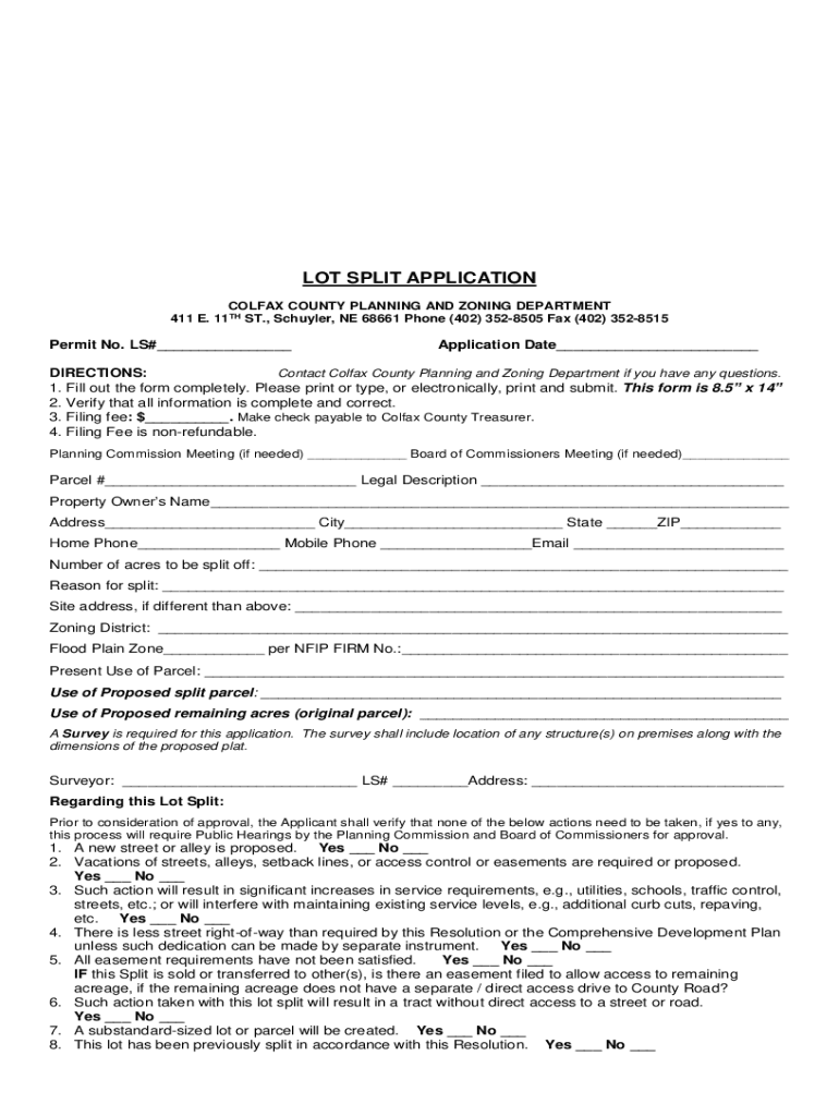 Fillable Online Online LOT