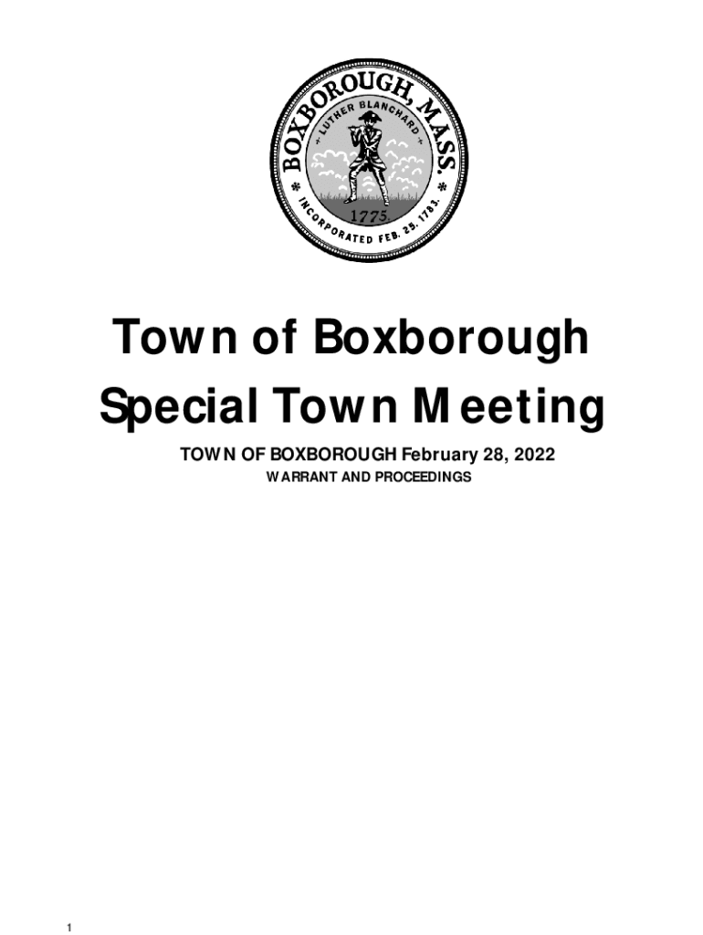 Fillable Online www.foxboroughma.govHome Town of Foxborough Fax Email