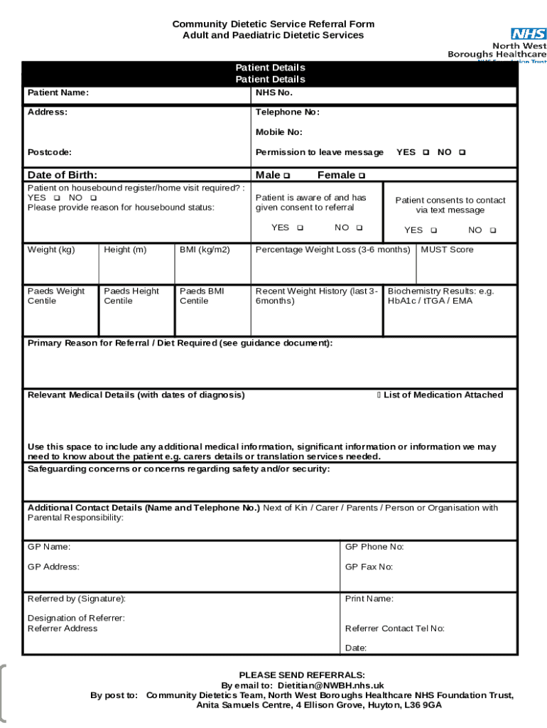 Get Yourself Lively Exercise Referral Doc Template pdfFiller