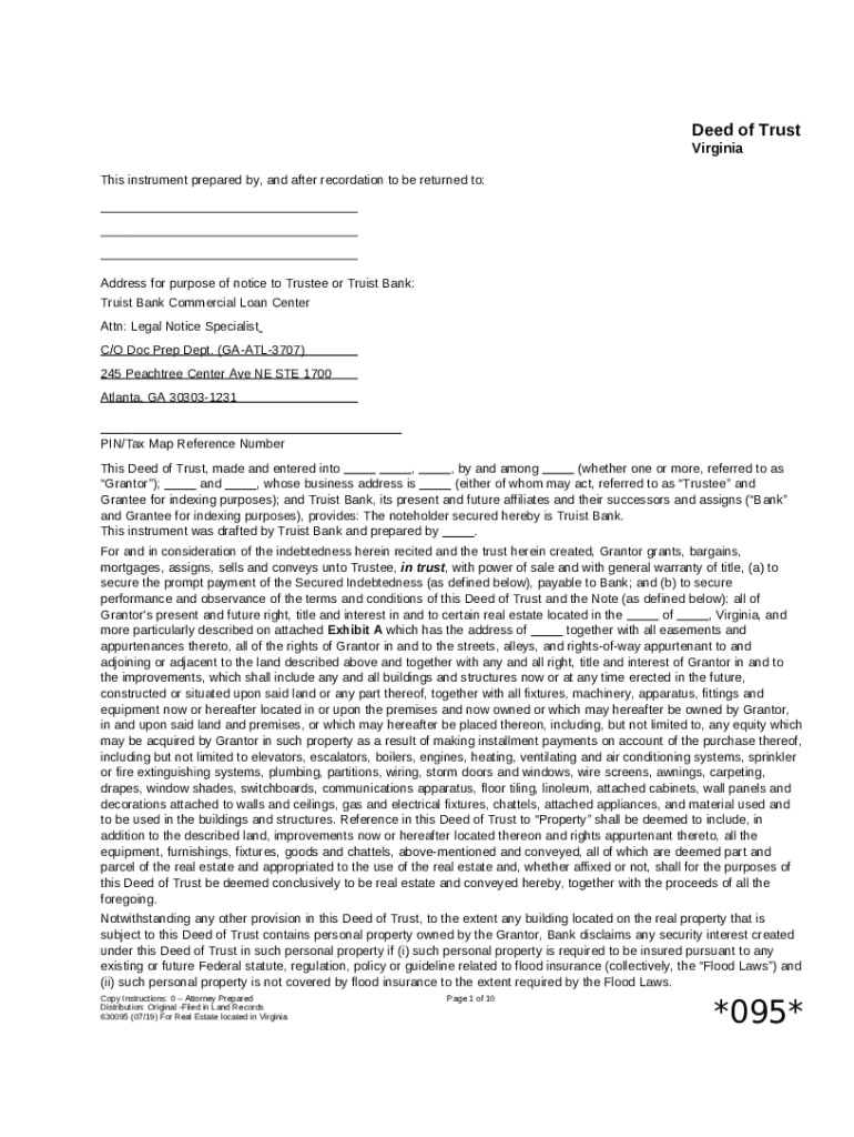 Recordation of Deed of Trust Sample ClausesLaw Insider Doc Template