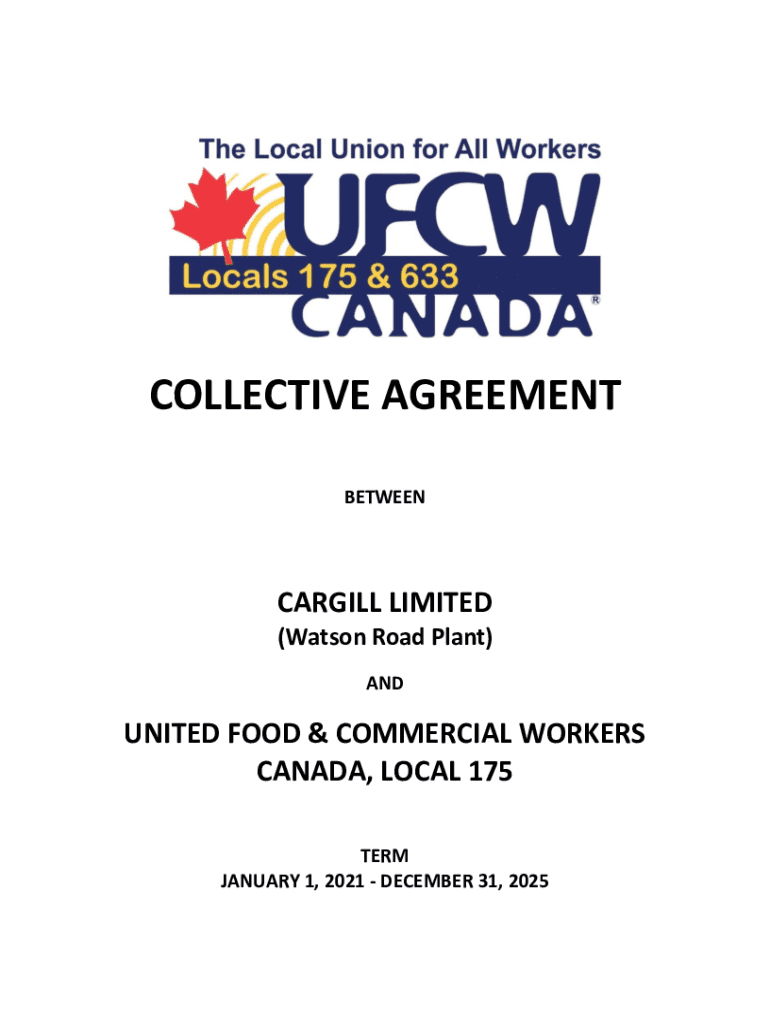 Fillable Online negotheque.travail.gc.caengagreementsCOLLECTIVE