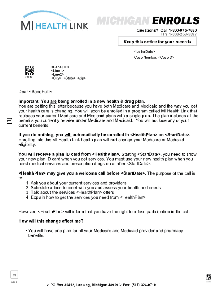 Fillable Online How to Change Your Medicaid Plan After You EnrollHow to