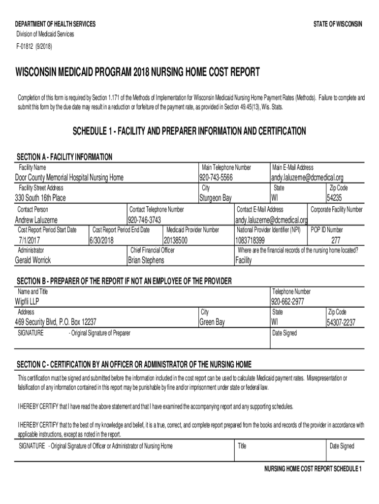 Fillable Online Door County Memorial Hospital Nursing Home Fax Email