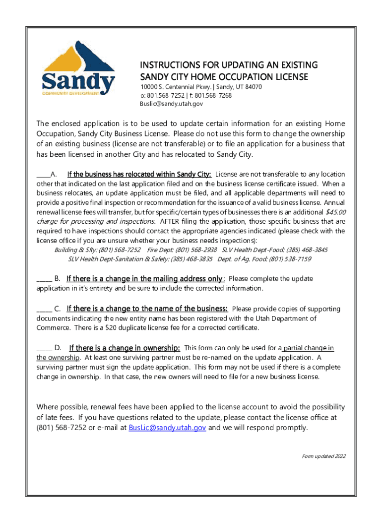 Fillable Online Certificate of Occupancy in Sandy (Township of), PA Fax